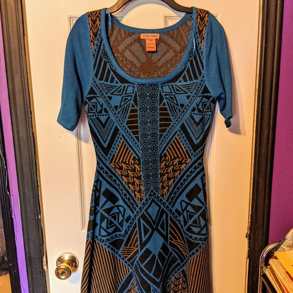 Flying Tomato asymmetrical sweater dress - Picture 3 of 4